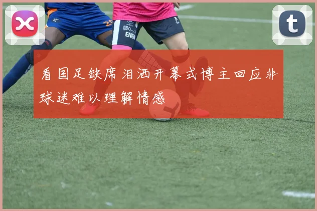 看国足缺席泪洒开幕式博主回应非球迷难以理解情感